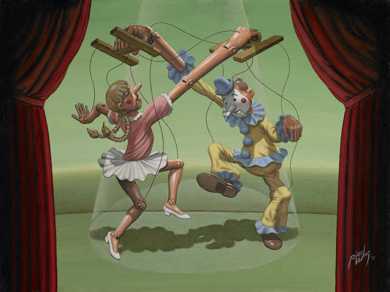 Puppets Orchestrating Puppets